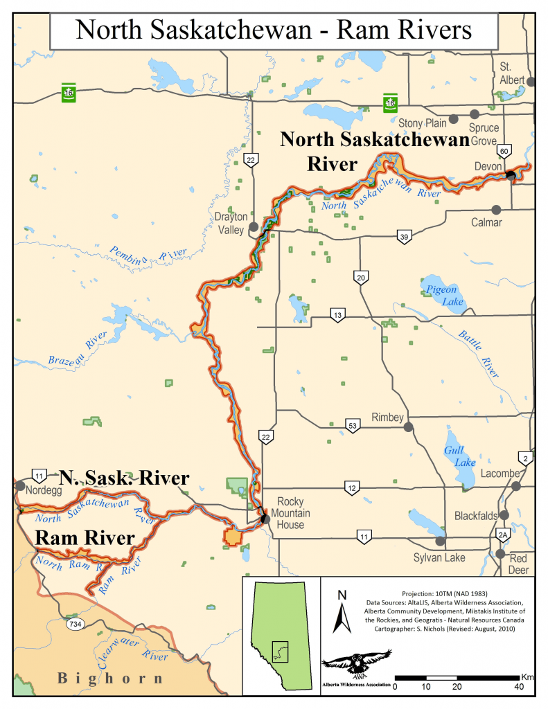 North Saskatchewan Ram Rivers - Alberta Wilderness Association