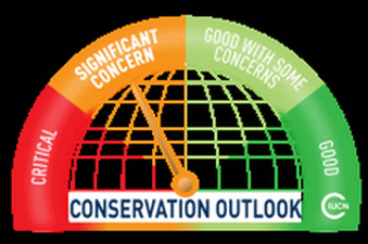 Wood Buffalo National Park conservation outlook: Signfificant Concern.