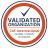 CAF International "Validated Organization" logo
