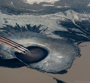 Suncor Millenium Mine South Tailings Pond, 2019. Photo © Garth Lenz.